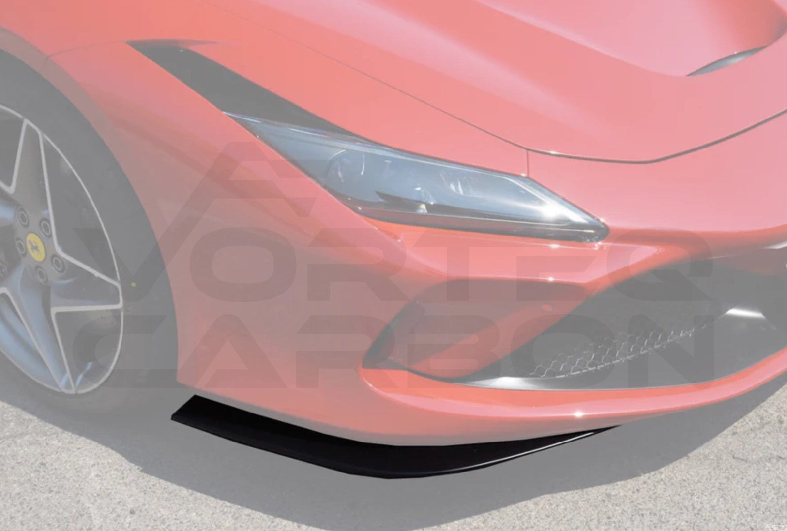 Carbon Fiber Front Bumper Splliters Ferrari F8 (2019 2024)