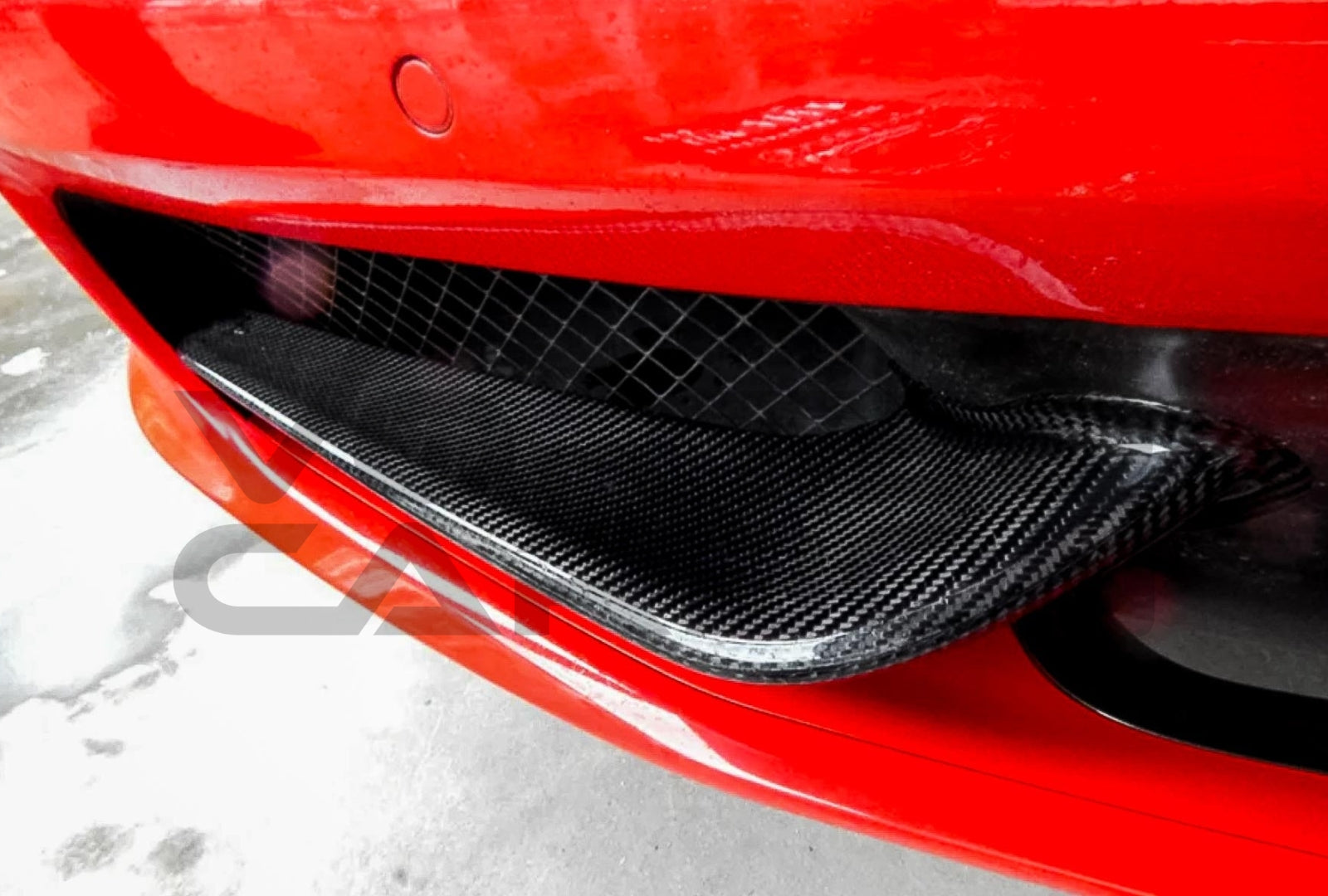 Carbon Fiber Front Canards Ferrari 458 Coupe / Spyder (2010 2015)