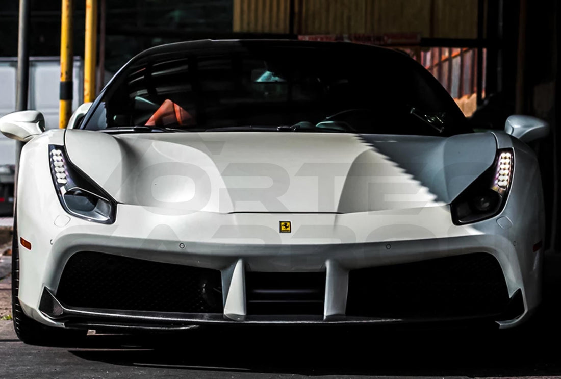 Carbon Fiber Front Lip Ferrari 488 GTB/Spyder (2015 2020)