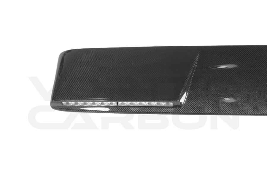 Carbon Fiber Front Roof Spoiler With LED Lights (V1) - Mercedes G Wagon G550 G63 AMG (W464 G-Class)