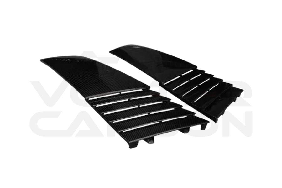 Carbon Fiber Heat Extract Vents - Lamborghini Gallardo Coupe