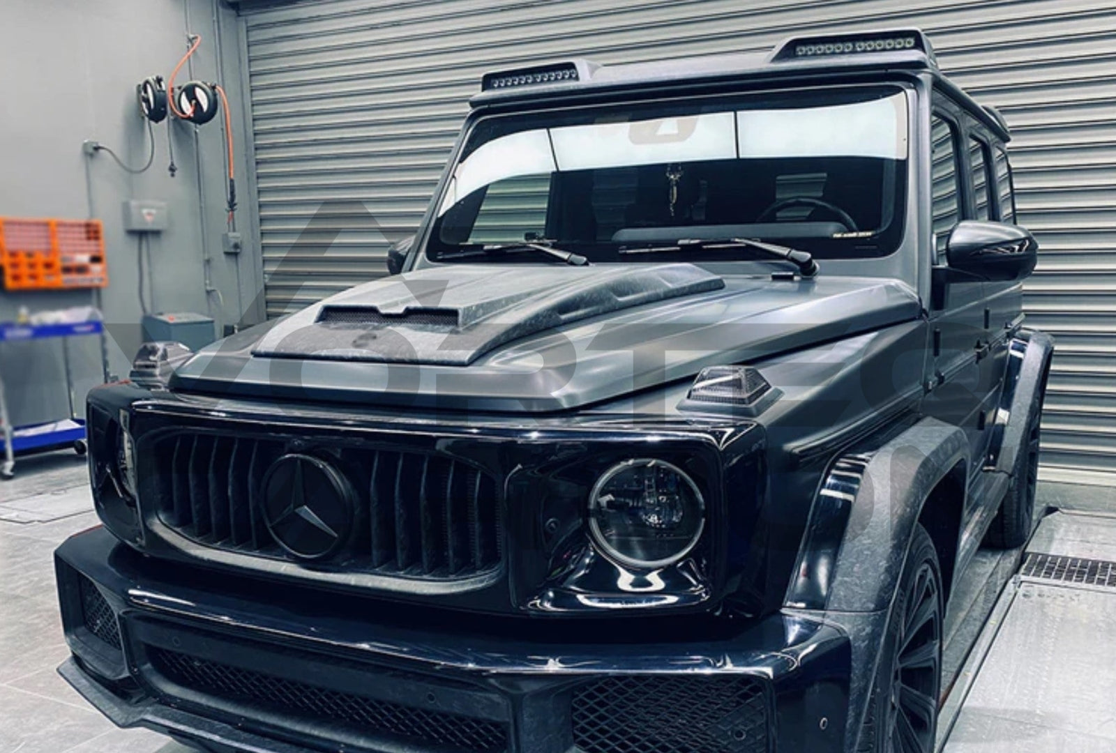 Carbon Fiber Hood Scoop Mercedes G Wagon G550 G63 AMG (W464 G Class)