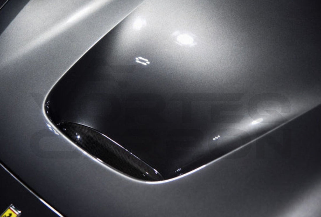 Carbon Fiber Hood Vent Ferrari F8 (2019 2024).