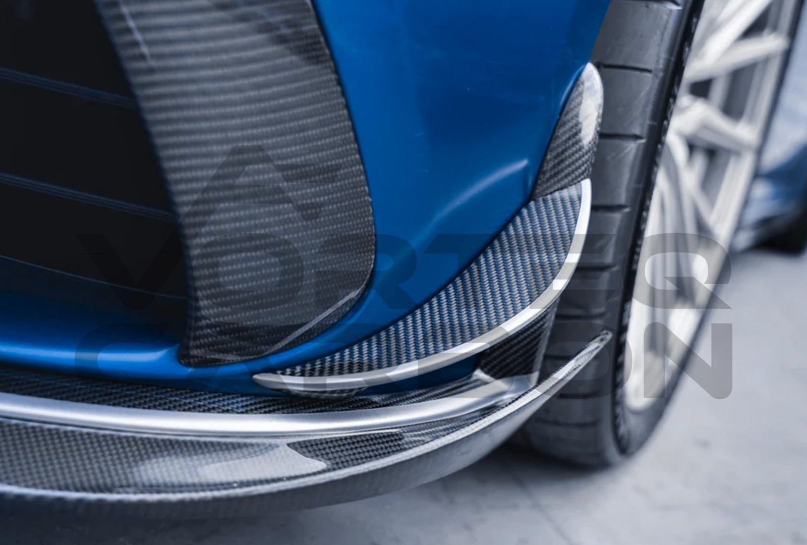 Carbon Fiber I Style Front Lip Mercedes Benz AMG GT63/S 4 Door Coupe X290 (2019 2024) 1