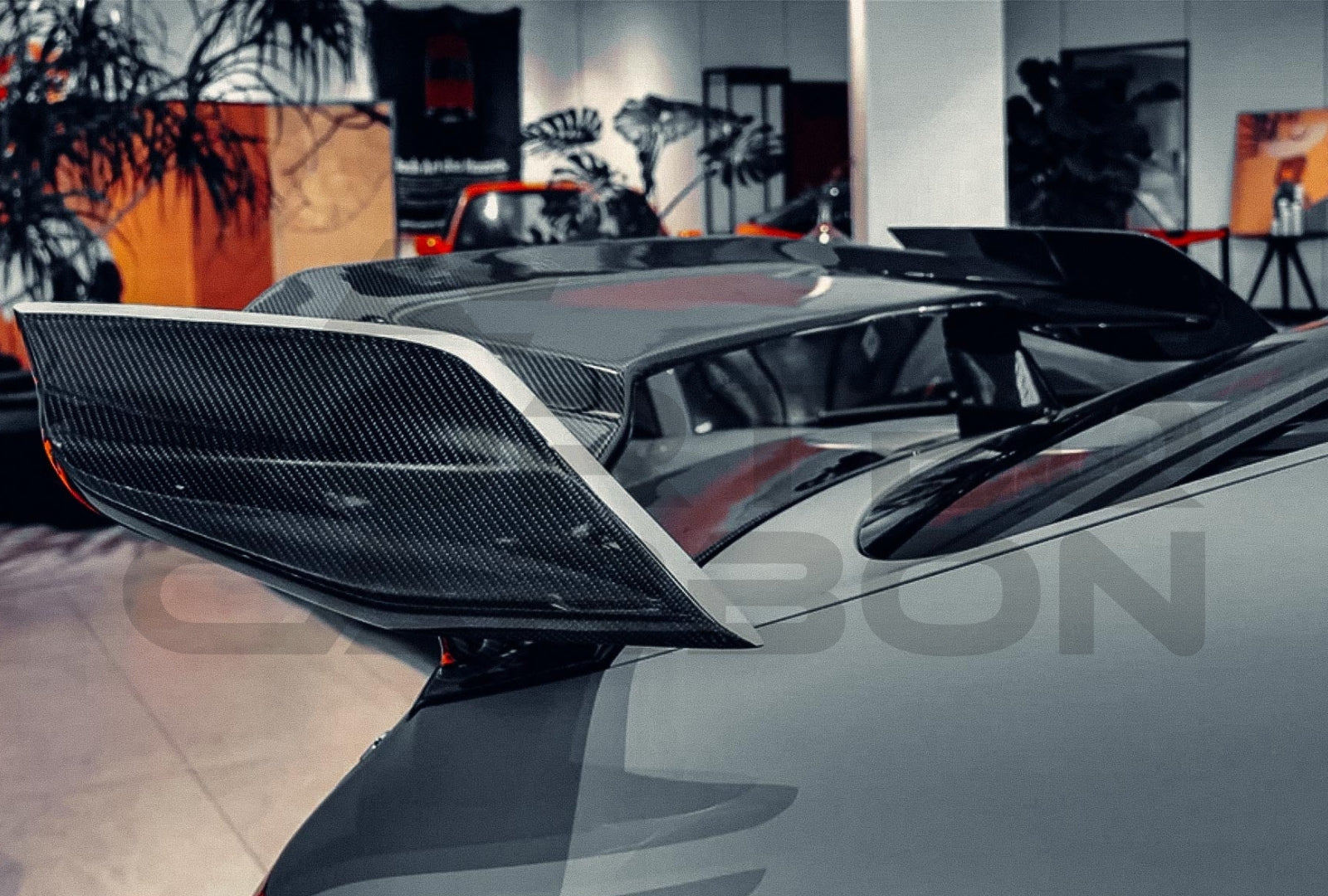 Carbon Fiber I Style Wing Spoiler (V2) Mercedes Benz AMG GT50 GT53 GT43 GT63 GT63S 4 Door Coupe X290 (2019 2024) 1