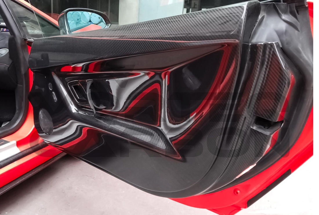 Carbon Fiber Inner Door Panels Lamborghini Gallardo Coupe (2004 2014)