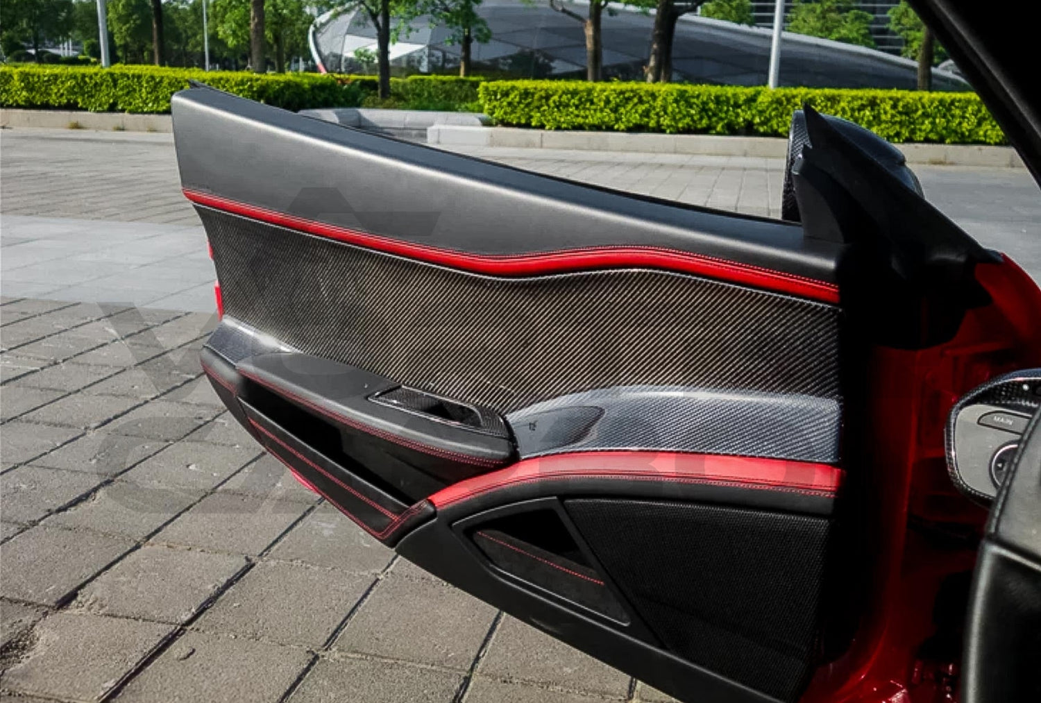 Carbon Fiber Interior Door Panel Ferrari 458 Coupe/Spyder (2010 2015)