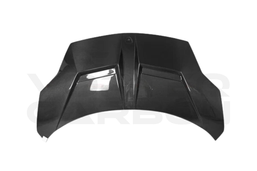 Carbon Fiber Iron Style Hood - Lamborghini Gallardo