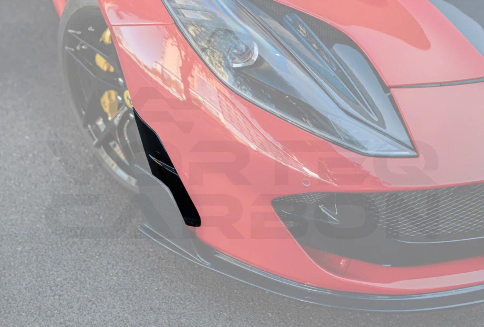 Carbon Fiber M Style Front Bumper Vents Ferrari 812 Superfast / GTS (2018 UP).