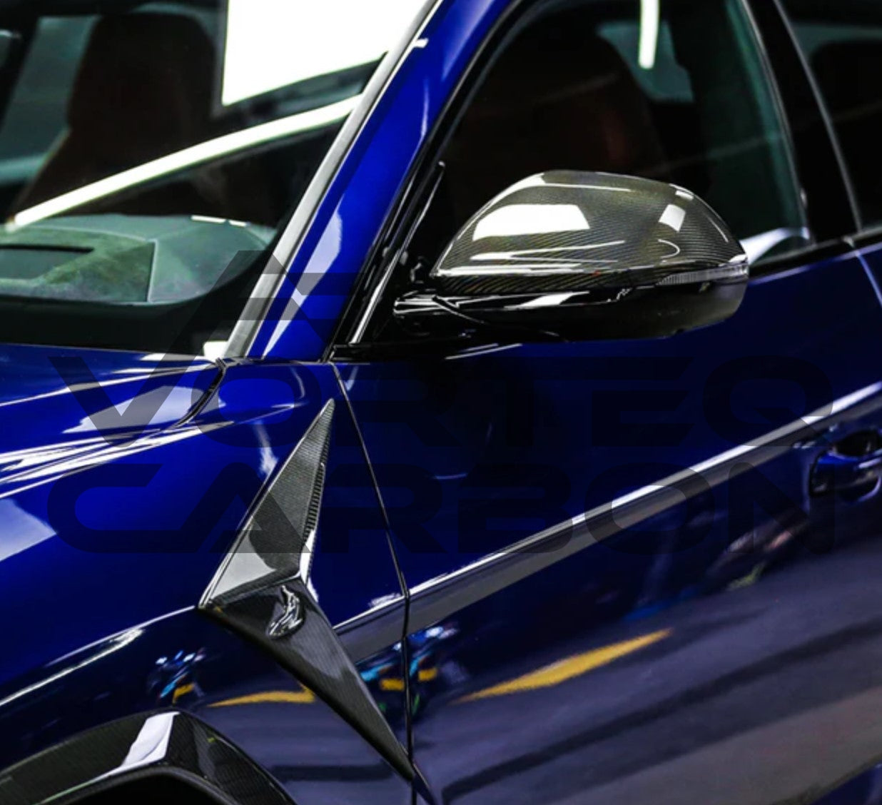 Carbon Fiber Mirror Caps Replacement Lamborghini Urus