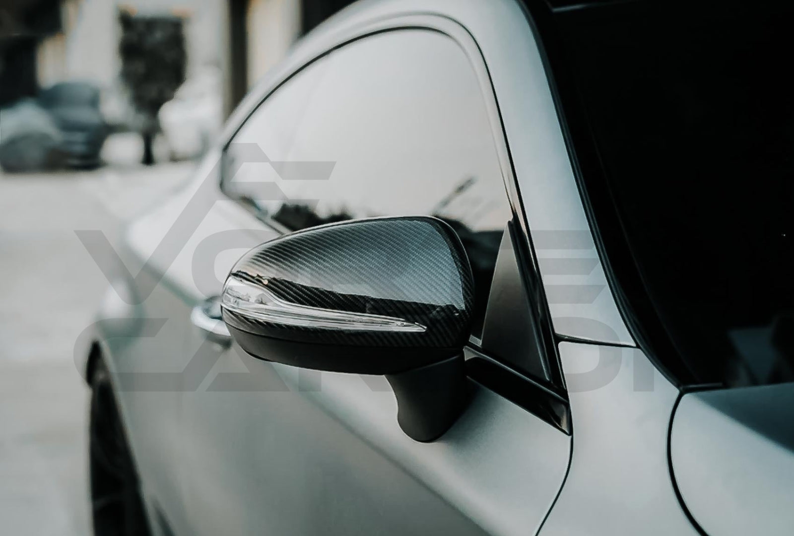 Carbon Fiber Mirror Caps Replacement Mercedes Benz C Class W205 / E Class W213 / S Class W222 C217 (2014 2021)