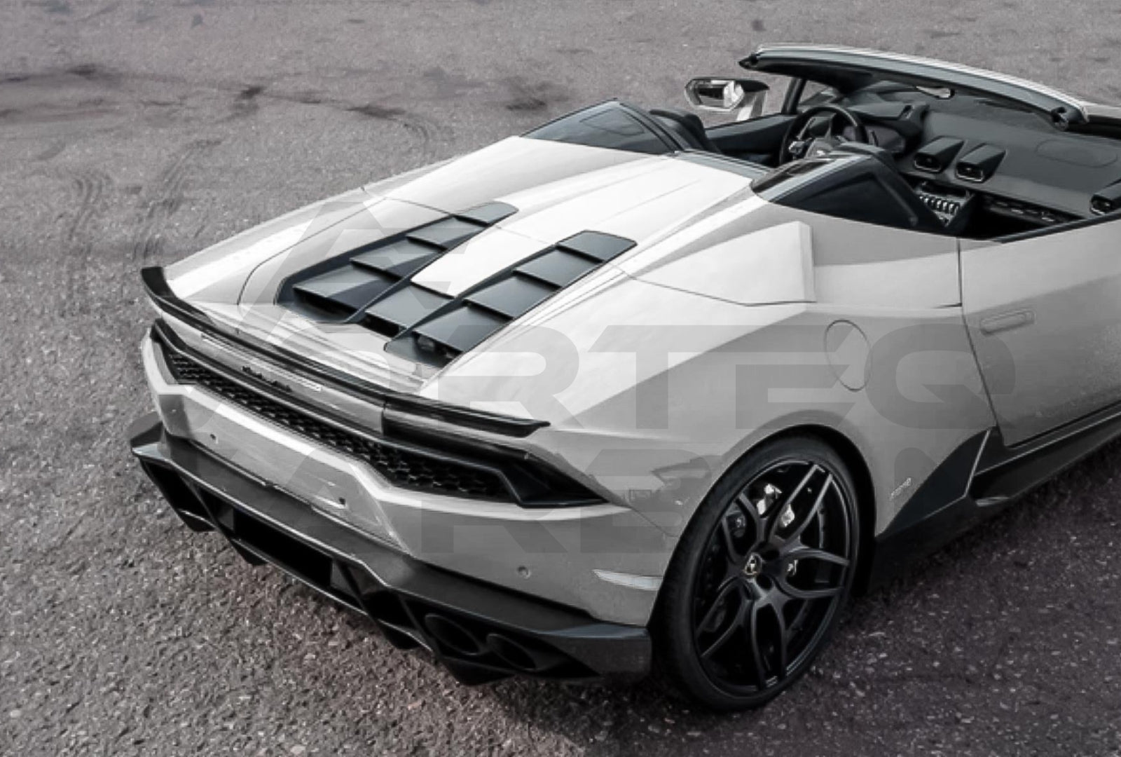 Carbon Fiber N Style Trunk Spoiler Lamborghini Huracan LP580 LP610 (2015 2020)