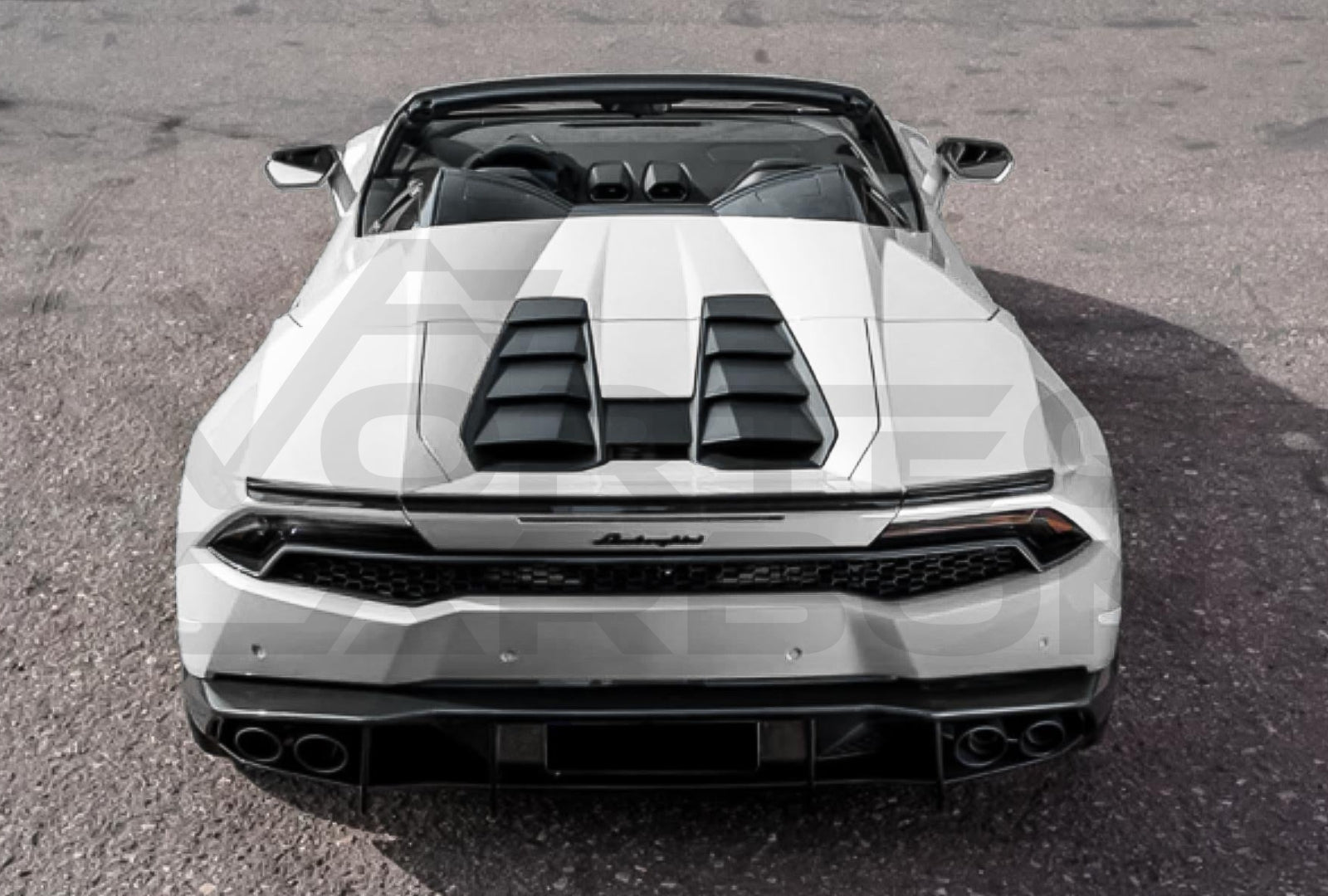 Carbon Fiber N Style Trunk Spoiler Lamborghini Huracan LP580 LP610 (2015 2020).