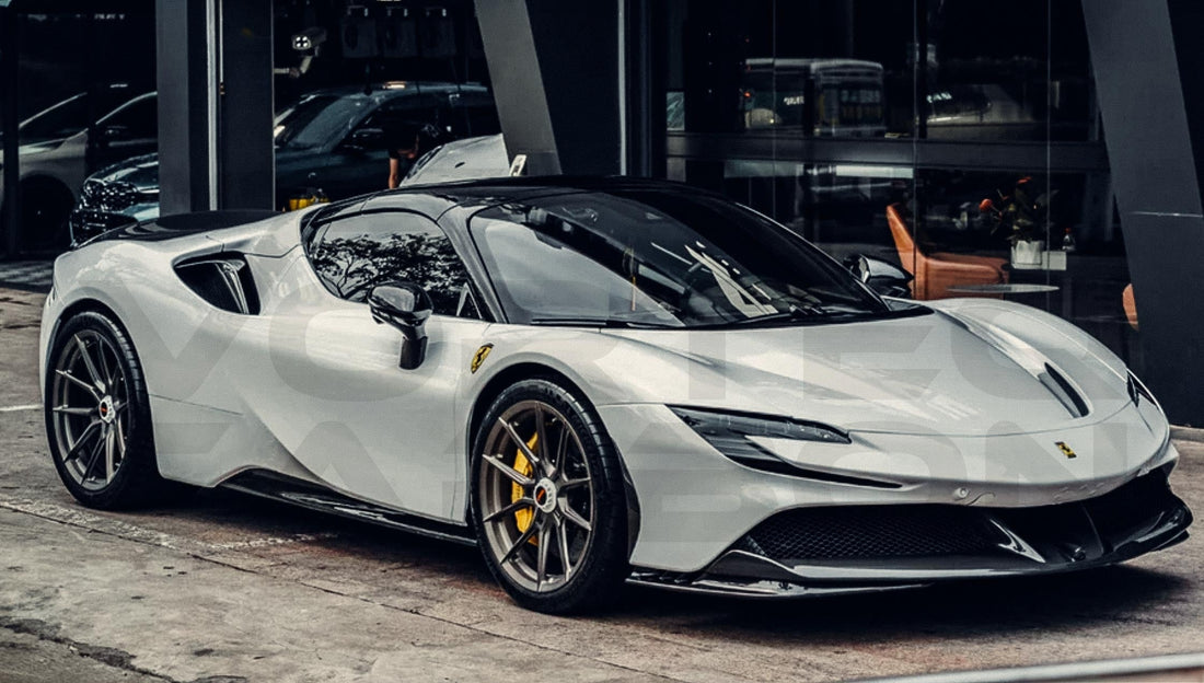 Carbon Fiber OEM Style Side Skirts Ferrari SF90 Stradale (2020 UP)
