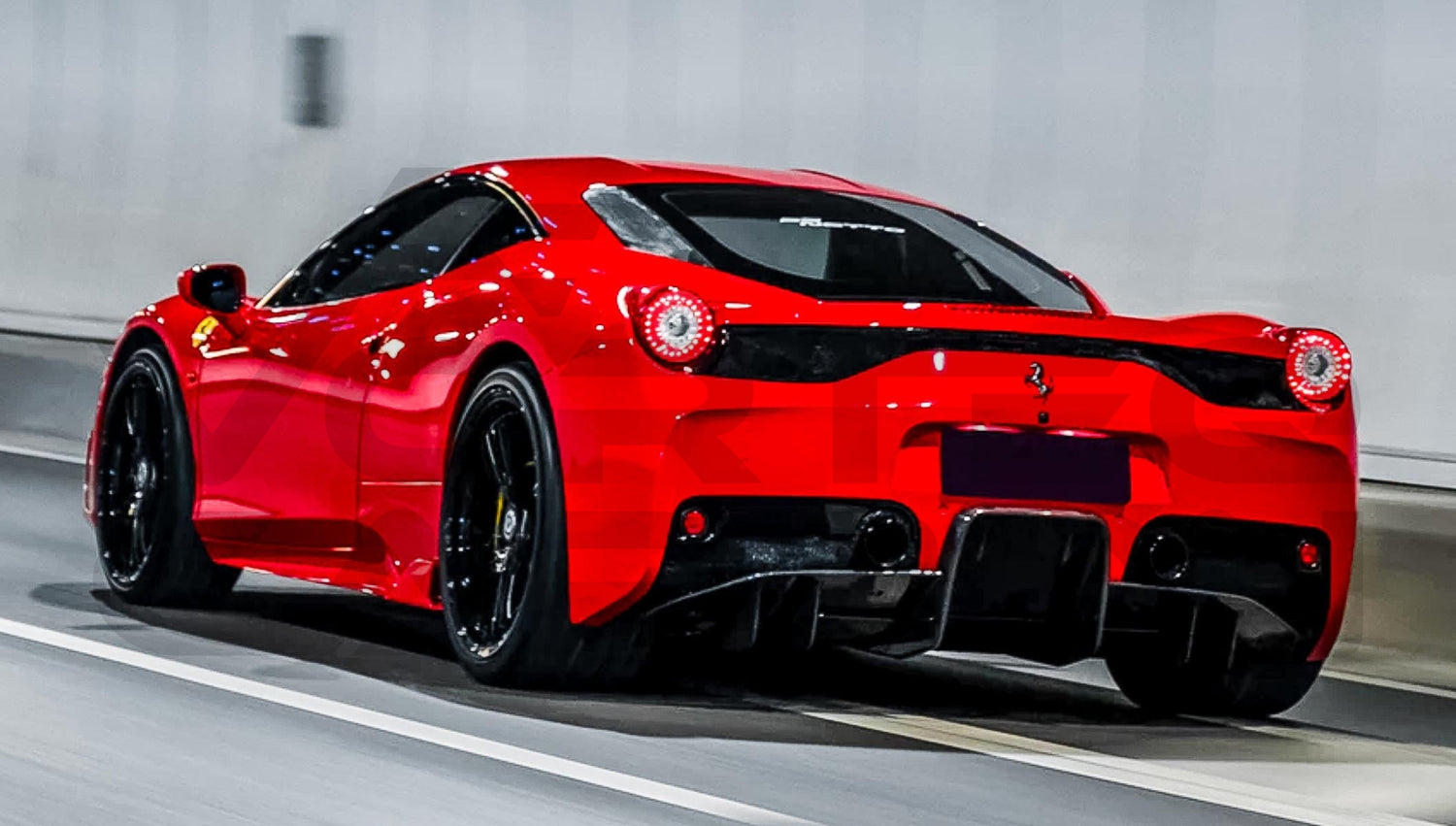 Carbon Fiber Rear Diffuser Ferrari 458 Speciale (2013 2015)