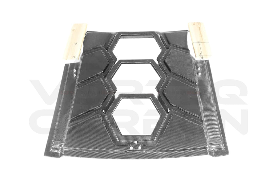 Carbon Fiber Rear Engine Cover - Lamborghini Murcielago