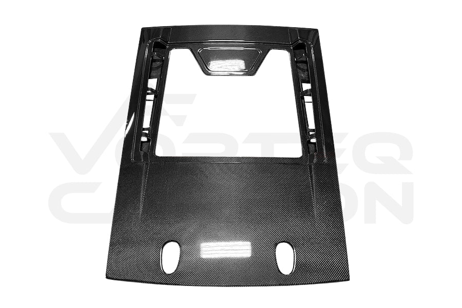 Carbon Fiber Rear Engine Cover (Factory Glass Window Not Included) - Lamborghini Gallardo Coupe