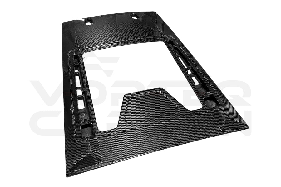 Carbon Fiber Rear Engine Cover (Factory Glass Window Not Included) - Lamborghini Gallardo Coupe