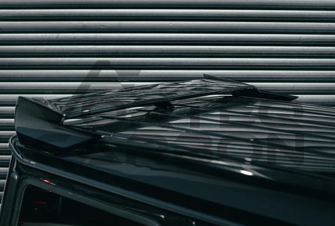 Carbon Fiber Rear Roof Spoiler (V1) Mercedes W463 G Class Wagon (2006 2018)