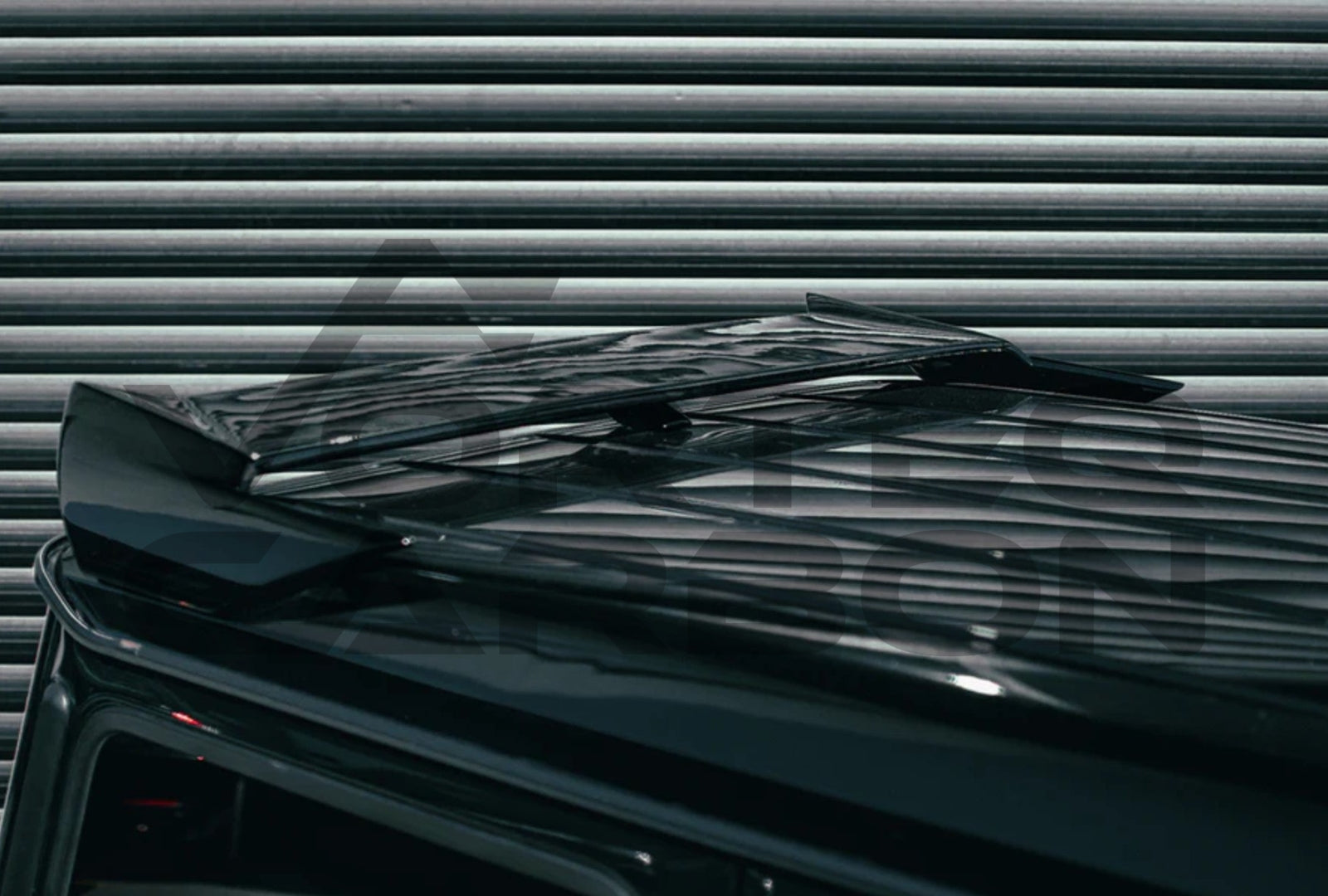 Carbon Fiber Rear Roof Spoiler (V1) Mercedes W463 G Class Wagon (2006 2018)