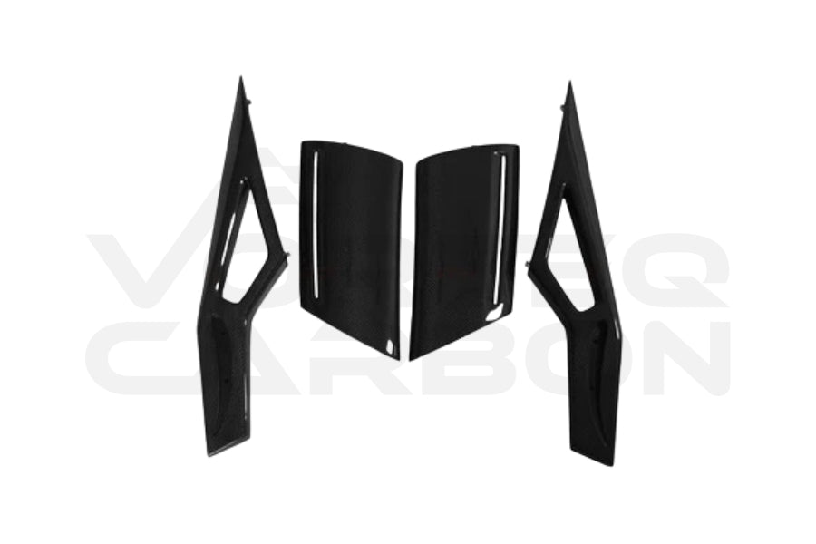 Carbon Fiber Rear Split Wing - Lamborghini Gallardo Spyder