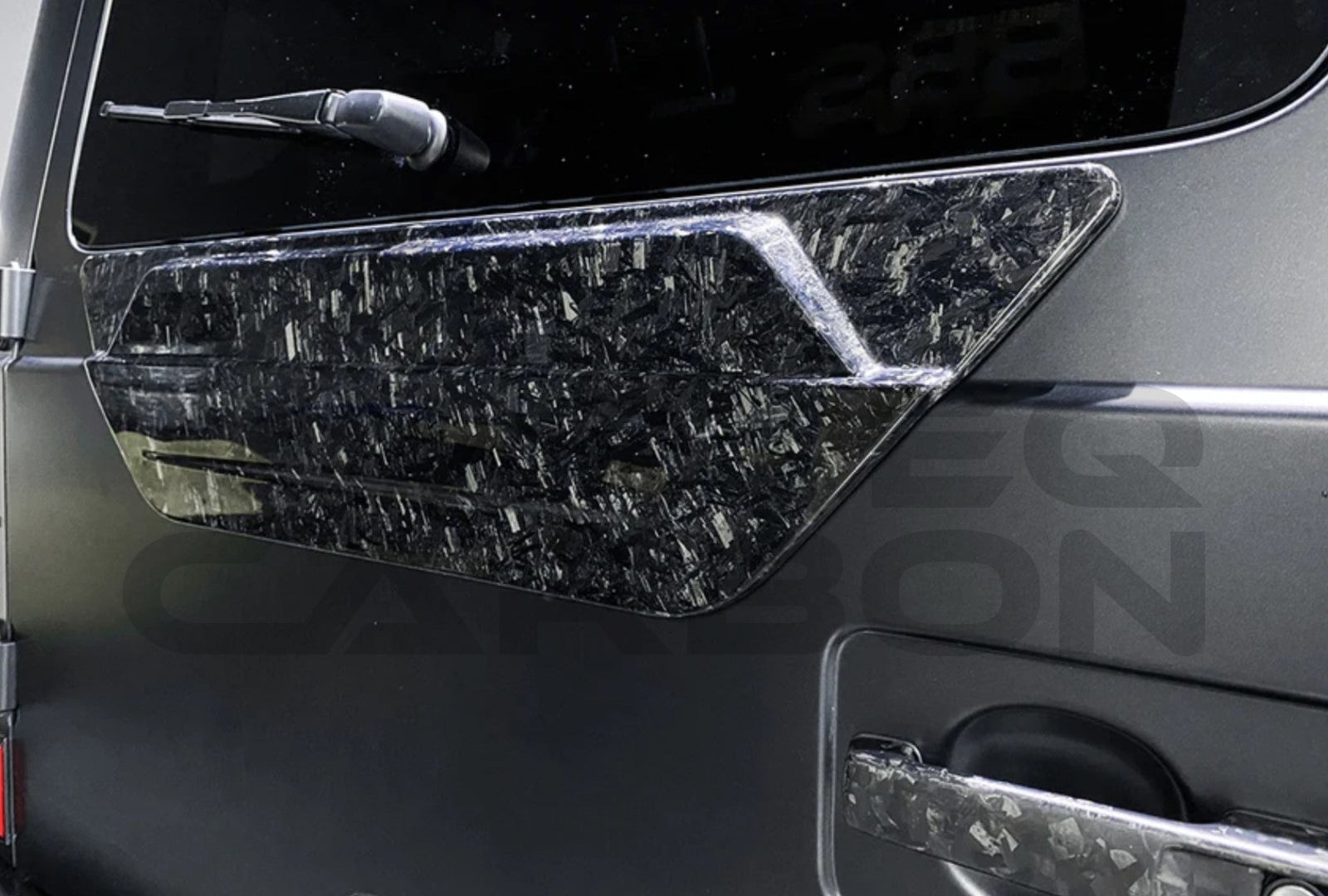 Carbon Fiber Rear Trunk Cover Trim Mercedes G Wagon G550 G63 AMG (W464 G Class)
