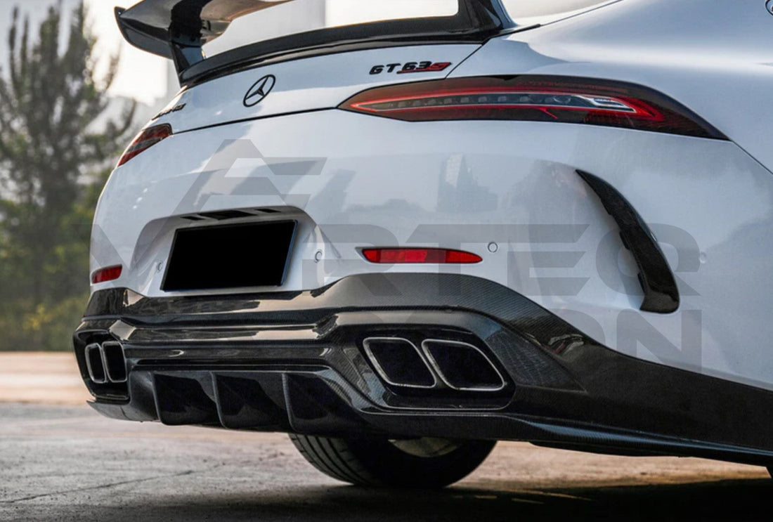 Carbon Fiber Rear Vent Canards Mercedes Benz AMG GT63/S 4 Door Coupe X290 (2019 2024)