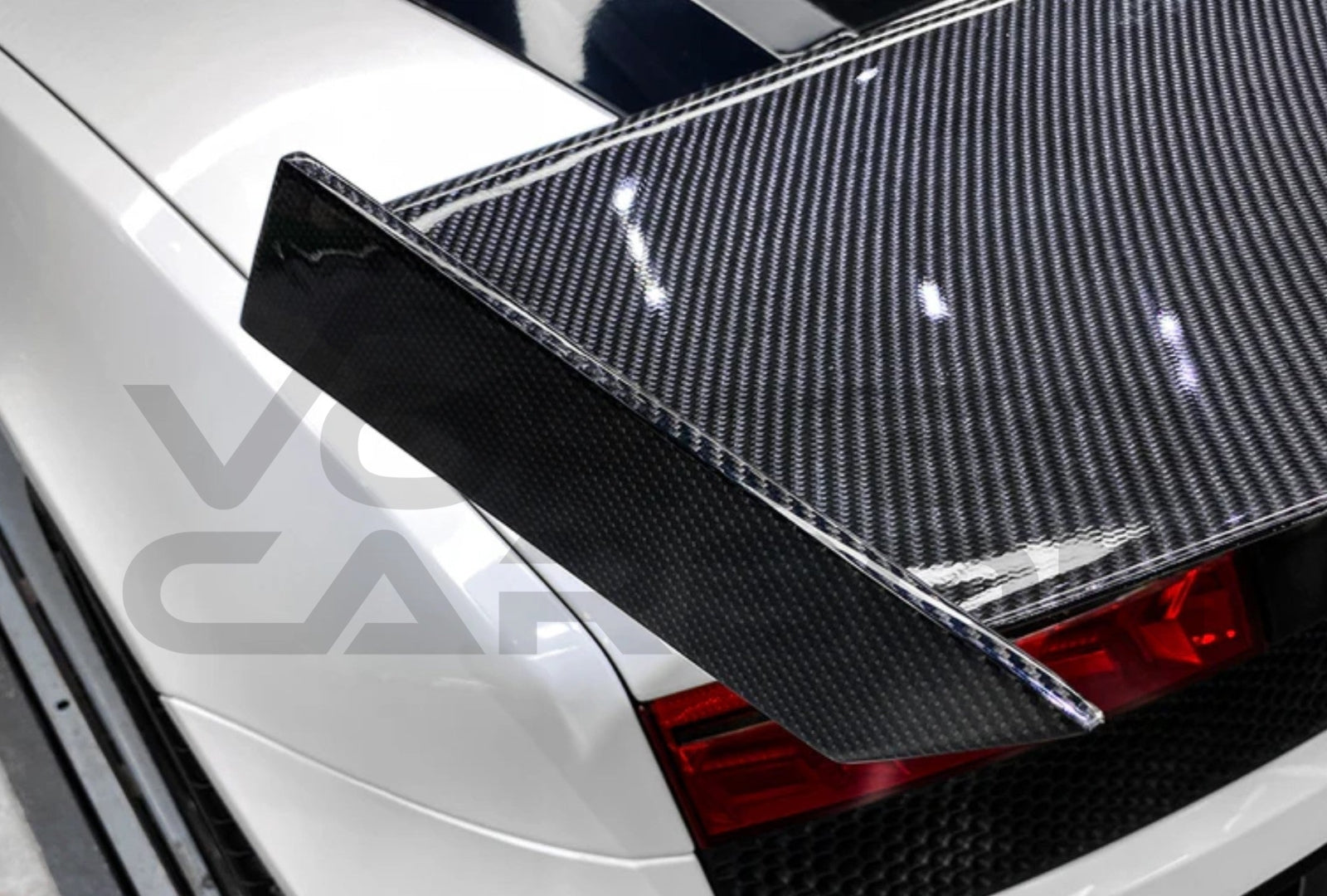 Carbon Fiber STO Style Rear Wing Spoiler Lamborghini Gallardo (2004 2014).