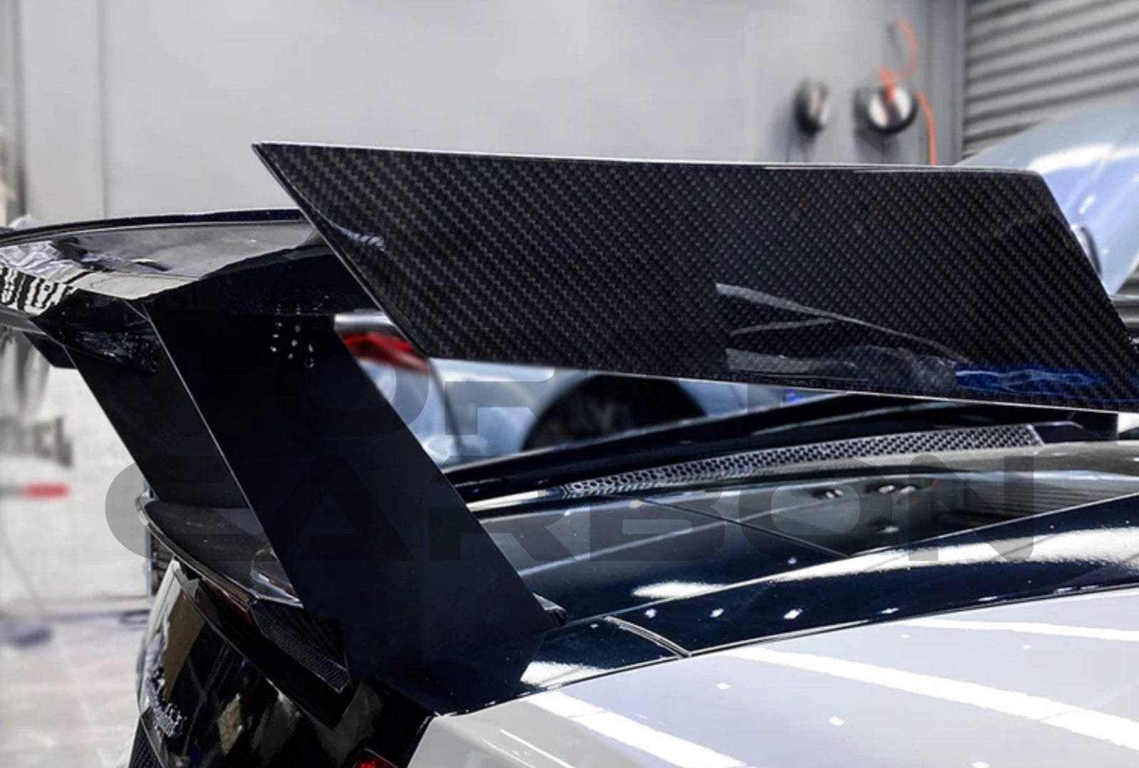 Carbon Fiber STO Style Rear Wing Spoiler Lamborghini Gallardo (2004 2014) 1