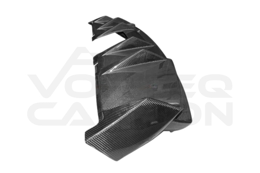 Carbon Fiber S Style Rear Diffuser - Lamborghini Gallardo