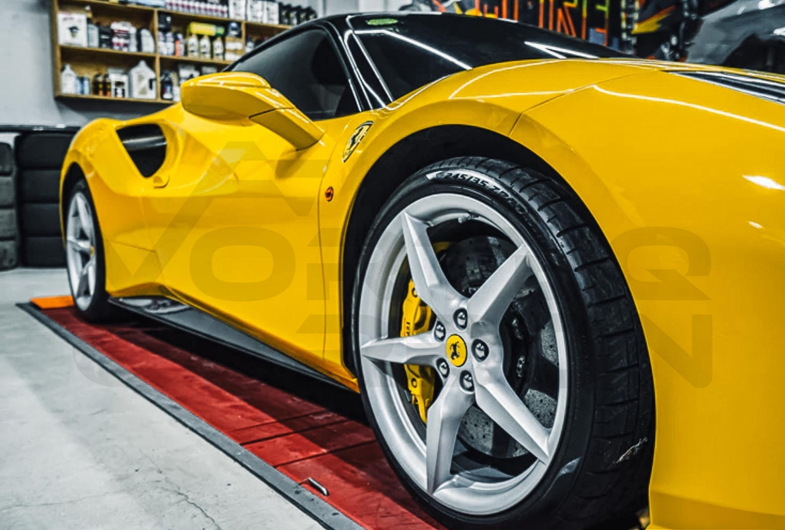 Carbon Fiber Side Skirts Ferrari 488 GTB/Spyder (2015 2020)