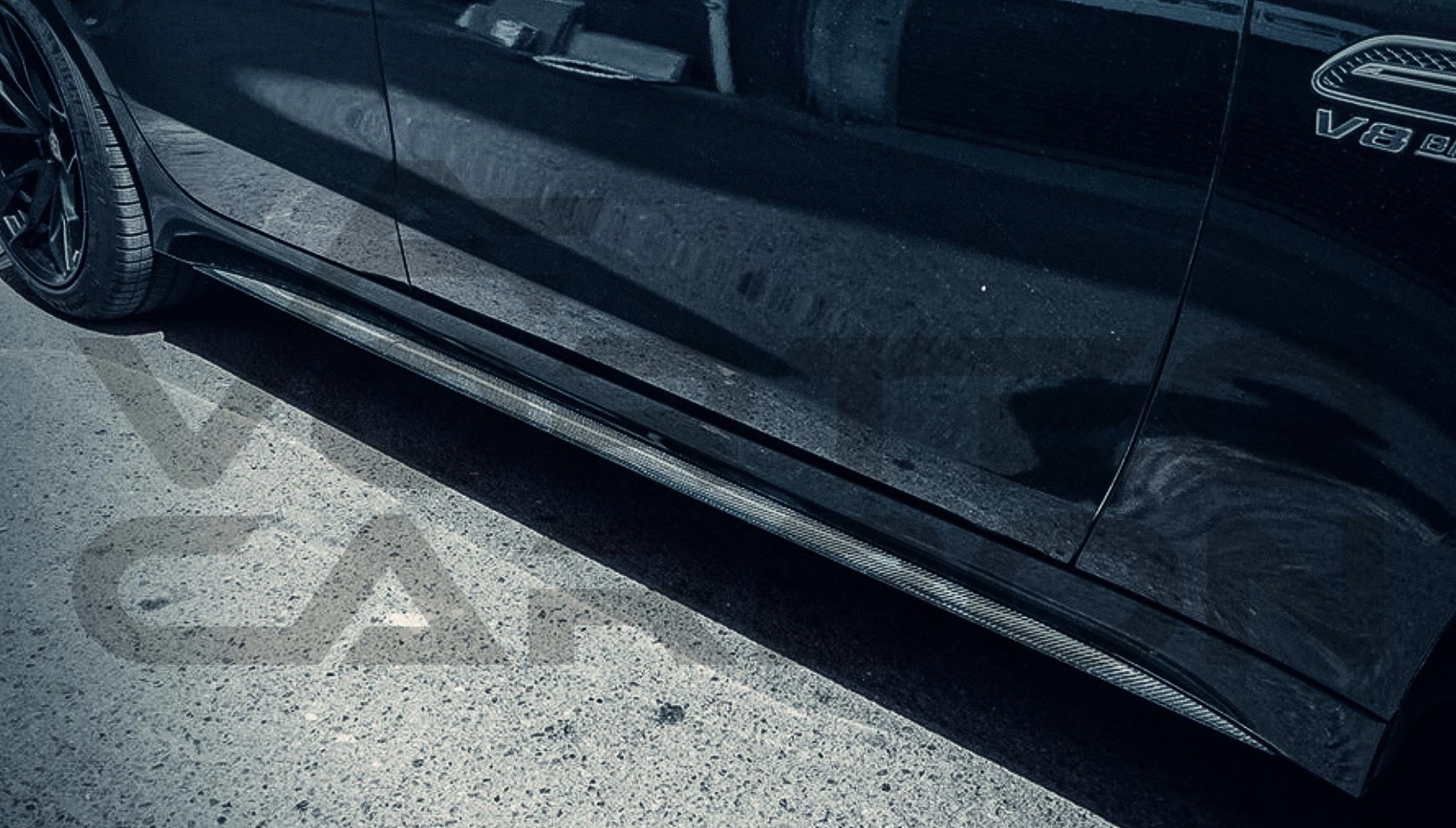 Carbon Fiber Side Skirts Mercedes Benz AMG GT63/S 4 Door Coupe X290 (2019+)