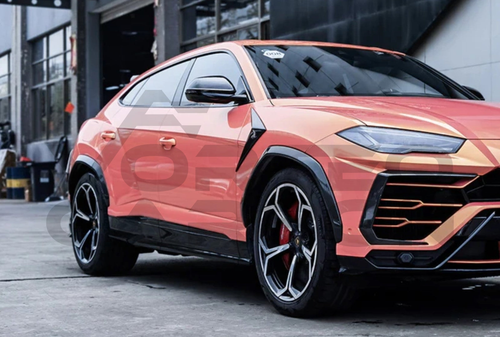 Carbon Fiber T Style Side Skirts Lamborghini Urus
