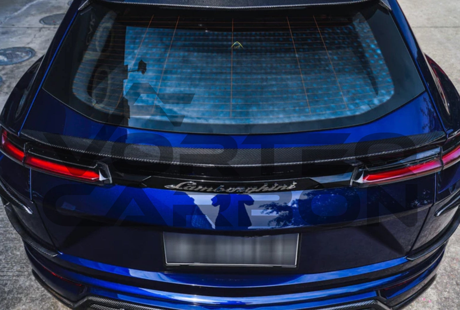 Carbon Fiber T Style Trunk Spoiler Lamborghini Urus