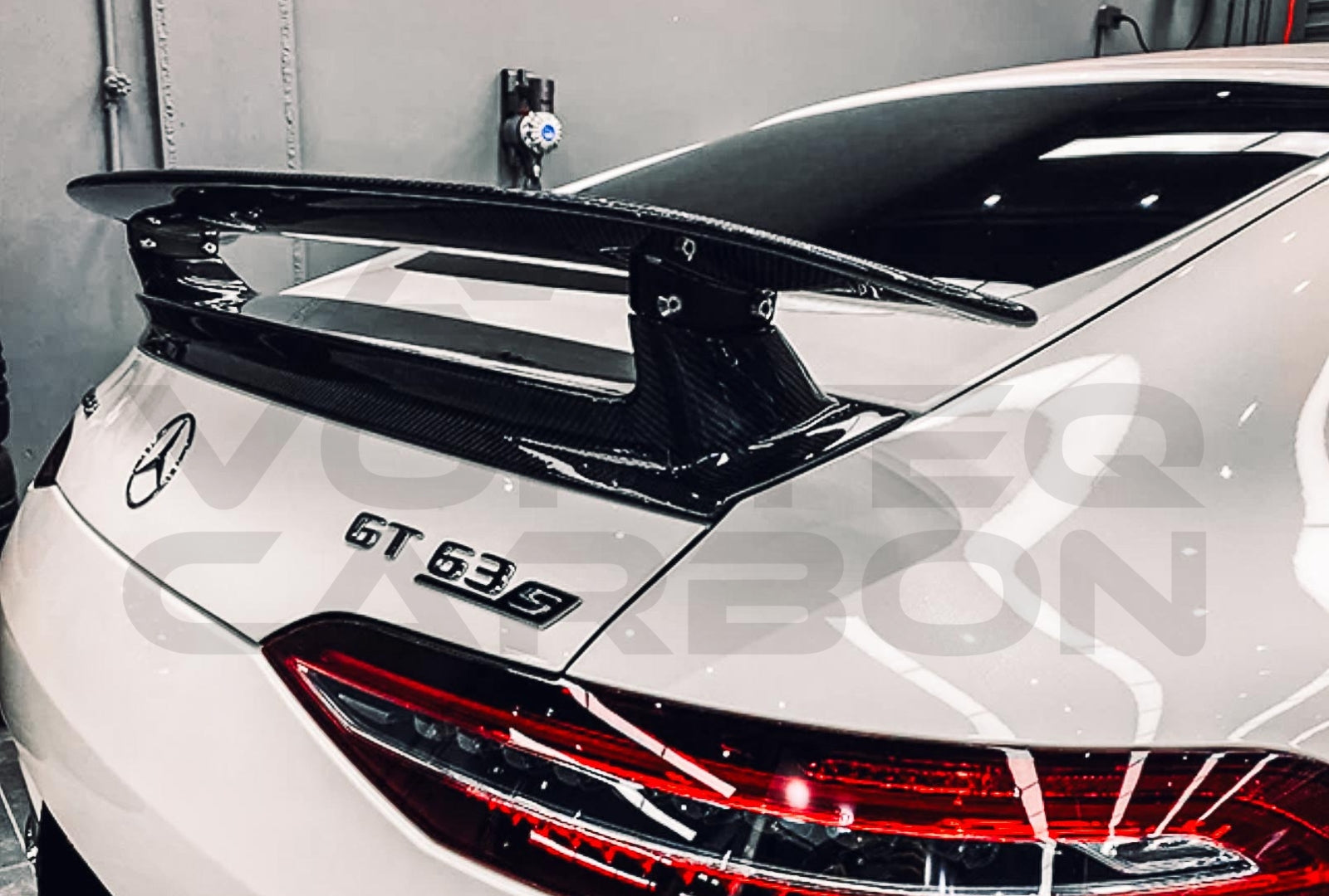 Carbon Fiber Trunk Spoiler Mercedes Benz AMG GT63, GT63S, GT50 4 Door Coupe X290 (2019 2024)