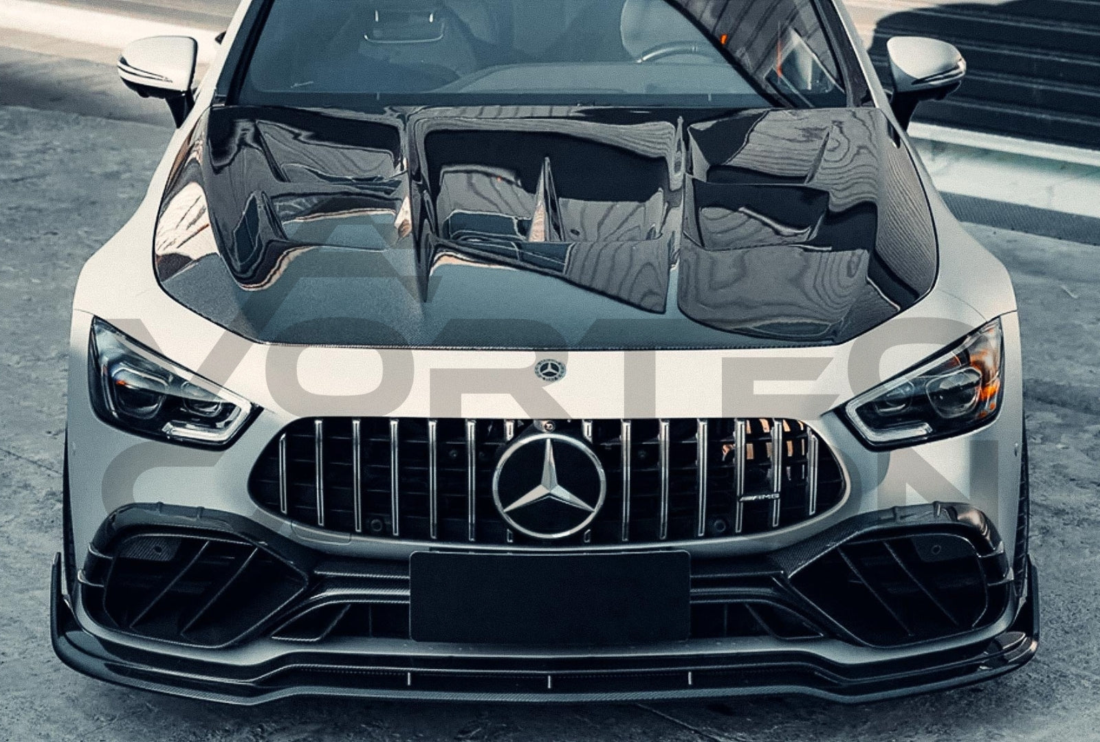 Carbon Fiber Vented Hood Mercedes Benz AMG GT50 GT53 GT43 GT63 GT63S 4 Door Coupe X290 (2019 2024)