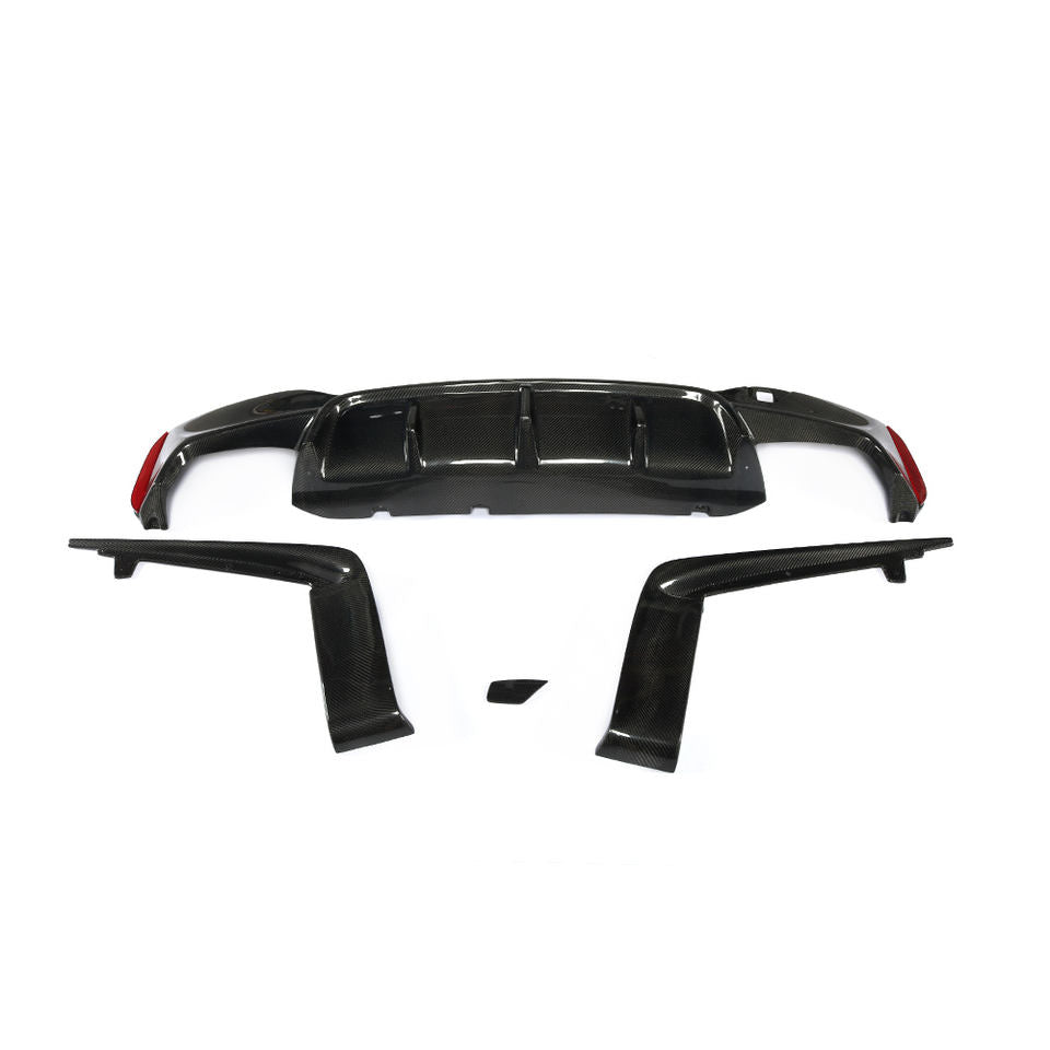Carbon Fiber 3D Style Rear Diffuser (V1) - BMW F90 M5
