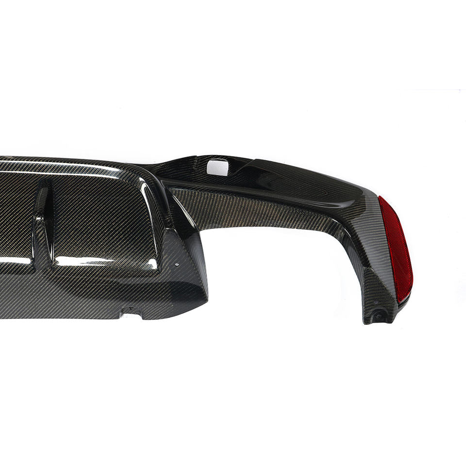 Carbon Fiber 3D Style Rear Diffuser (V1) - BMW F90 M5