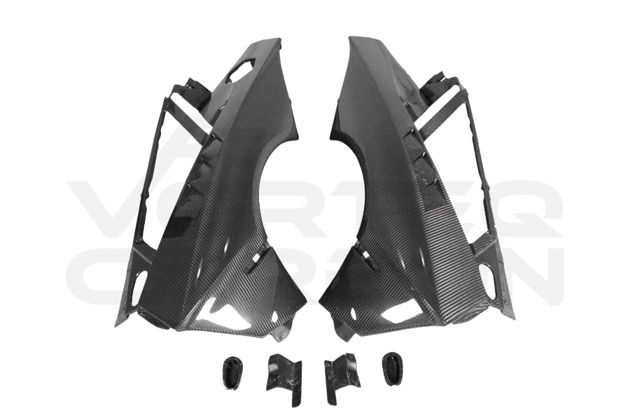 Lamborghini Aventador LP700 Coupe/Roadster BKSSII Style Carbon Fiber Rear Quarter Panels 3