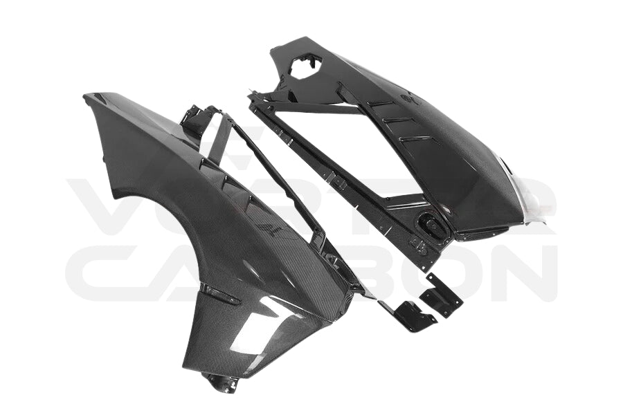 Lamborghini Aventador LP700 Coupe/Roadster BKSSII Style Carbon Fiber Rear Quarter Panels 4