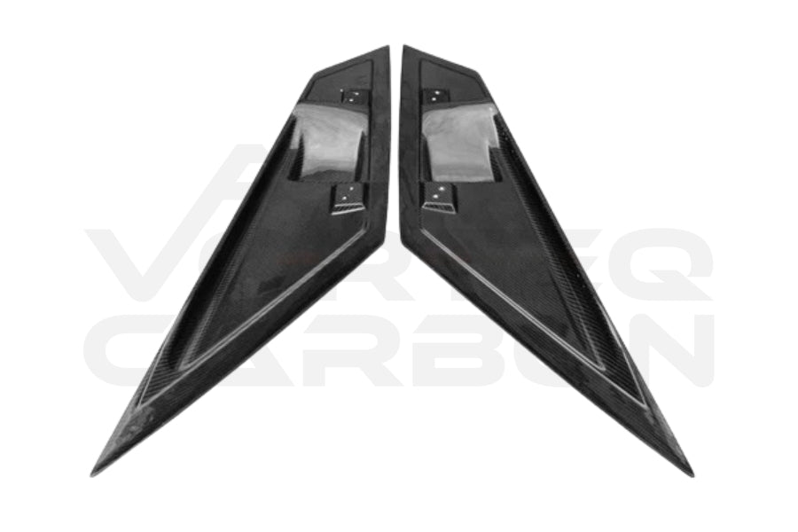Lamborghini Aventador LP700 Coupe/Roadster BKSS Style Carbon Fiber Rear Side Scoops
