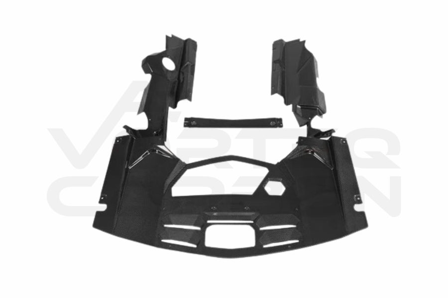 Lamborghini Aventador LP700 Roadster Carbon Fiber Engine Bay Panels Repalcement 1