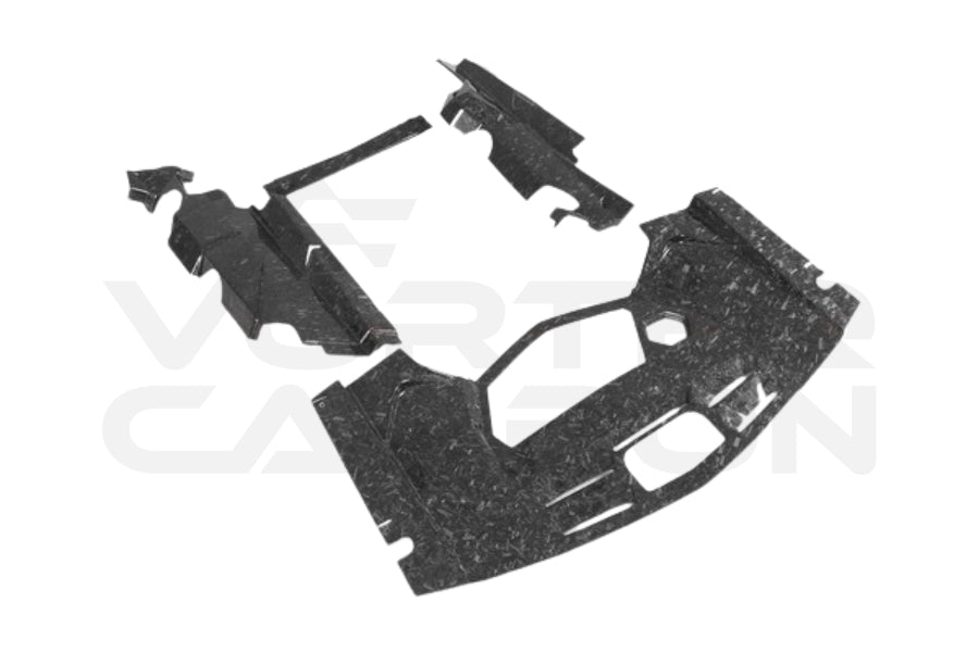 Lamborghini Aventador LP700 Roadster Carbon Fiber Engine Bay Panels Repalcement 10