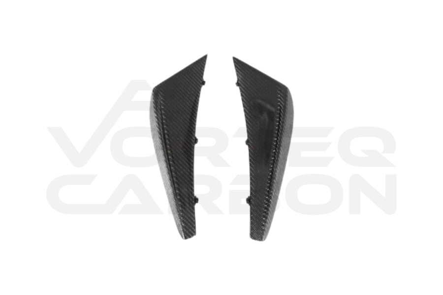 Lamborghini Huracan EVO 4WD ONLY BKSS Style Carbon Front Bumper Canards