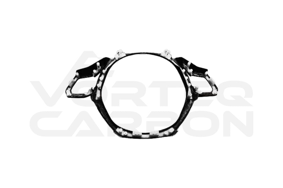 Lamborghini Huracan LP610 & LP580 & EVO Autoclave Carbon Fiber Center Steering Wheel Trim
