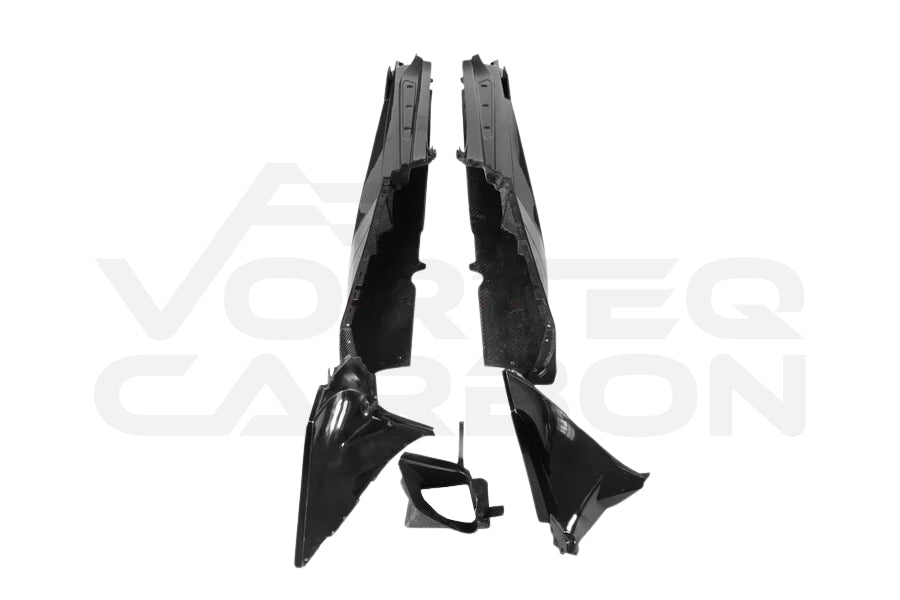 Lamborghini Huracan LP610 & LP580 & EVO & STO & Tecnica BKSSII Style Side Skirts