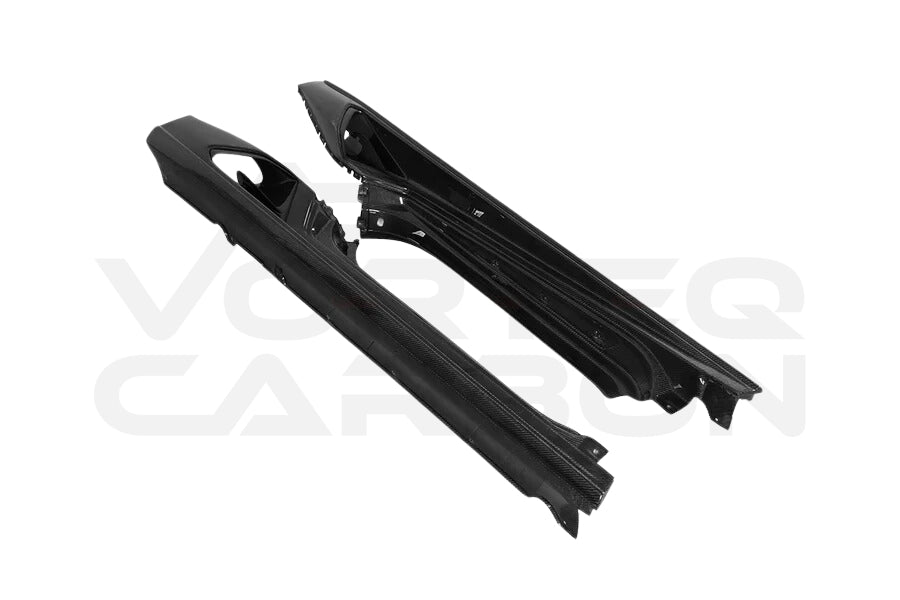 Lamborghini Huracan LP610 & LP580 & EVO & STO & Tecnica PEVO Style Side Skirts