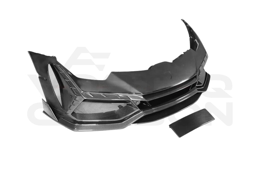 Lamborghini Huracan LP610 & LP580 & EVO & Tecnica BKSSII Style Front Bumper