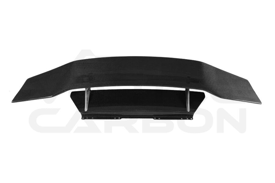 Lamborghini Huracan LP610 & LP580 & EVO & Tecnica DC Style Carbon Fiber Trunk Spoiler with Base
