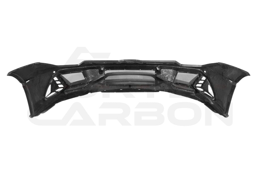 Lamborghini Huracan LP610 & LP580 & EVO & Tecnica EVO-4WD Style Partial Carbon Front Bumper